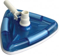 Economy Vac Head, See-Through Vacuum, Triangular Vac Head, Vinyl Pool vacuum